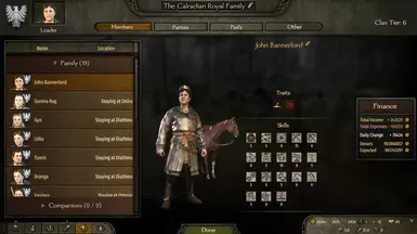 扮演约翰·班纳洛德  
每一位卡拉迪亚君主的后裔  
公元1268年