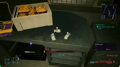 夜之城街头散落的欧元更多了(Cyber Engine Tweaks 版本)