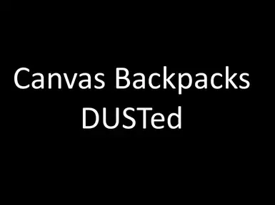 帆布背包 FNV DUST 补丁