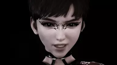 赛博符咒蝴蝶眼妆
