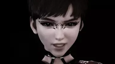 赛博符咒蝴蝶眼妆