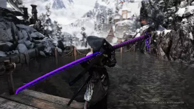 长剑 - 赛博武士刀
