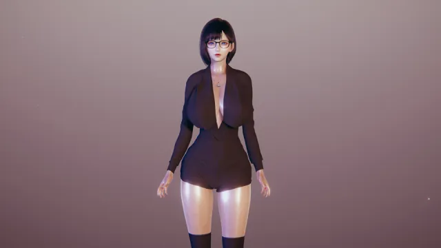 眼镜秘书