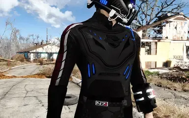 N7独立版VaultSuit-带发光效果的飞行头盔
