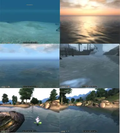 《上古卷轴4:湮没》与《上古卷轴:晨风》水体效果增强