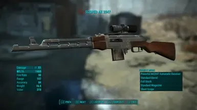 AK-2047独立突击步枪