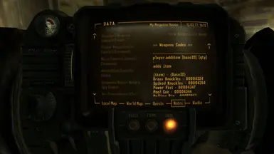 Pip-Boy 控制台代码