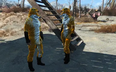 狐狸防毒面具与服装