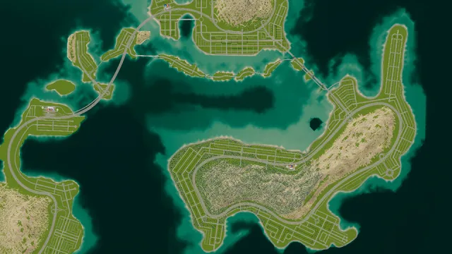 海岛路网