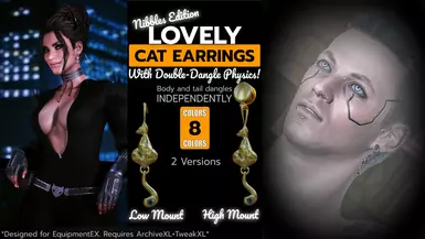 Kwek的可爱猫耳环Nibbles版 - ArchiveXL - EquipmentEX