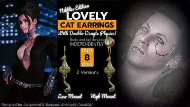 Kwek的可爱猫耳环Nibbles版 - ArchiveXL - EquipmentEX