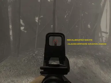 金属亚历克 EOTech M4 校准
亚历克斯蝎子 FPS 动画