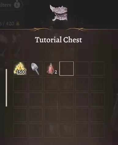 2500金币和一把铲子