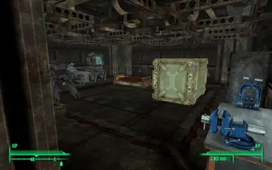 废弃的掩体房屋