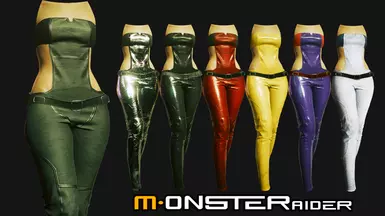 MONSTERaider - 剪裁连体衣 ArchiveXL