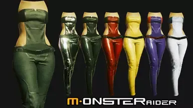 MONSTERaider - 剪裁连体衣 ArchiveXL