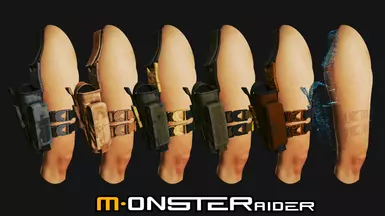 MONSTERaider - 大腿枪套 ArchiveXL
