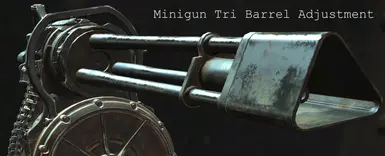 迷你机枪三管调整