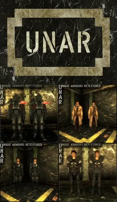 独特护甲重制 - UNAR