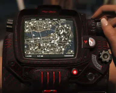 红黑碳纤维Pip-Boy