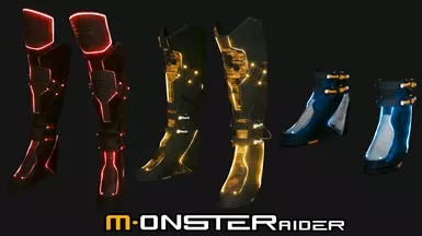 MONSTERaider - 机车靴档案XL