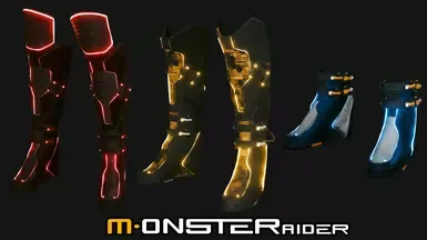 MONSTERaider - 机车靴档案XL