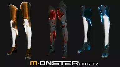 MONSTERaider - 网络监察腿部档案XL