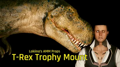 T-Rex Trophy Mount (PROP)