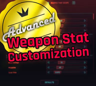 AWSC - 高级武器属性自定义(0.7.1 马洛里安与伙伴版)