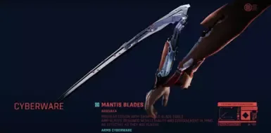 更快的赛博手臂与武士刀