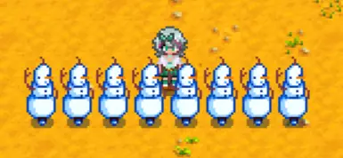(CP) 雪人稻草人