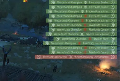攻城武器以步兵部队为目标