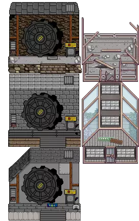辐射谷建筑