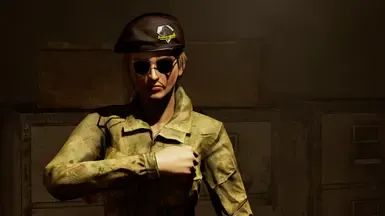 Kazuhira Miller的贝雷帽独立重制贴图