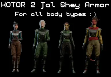 KOTOR 2 贾尔·谢伊护甲