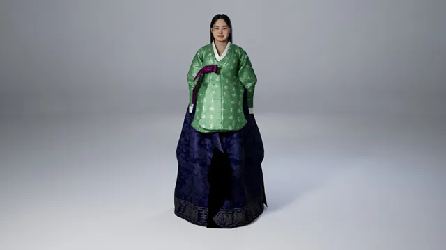 韩服朝鲜贵族嫔妃 - 朝鲜宫廷服饰