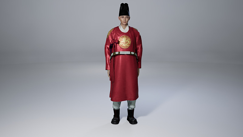 韩服朝鲜国王 - 韩国宫廷服饰