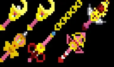 科里尔的《美少女战士》武器