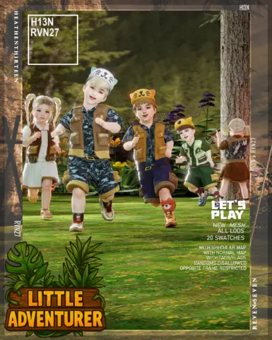 幼儿探险多功能背心侦察衬衫