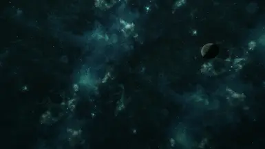 星云夜空与星辰