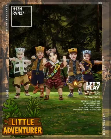 幼儿的小游侠营地短裤