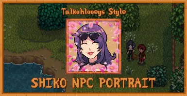 Talkohlooeys 风格 志子 NPC 肖像