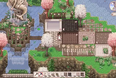 季节路径与地板