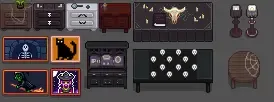 幽灵哥特式家具 - ContentPatcher