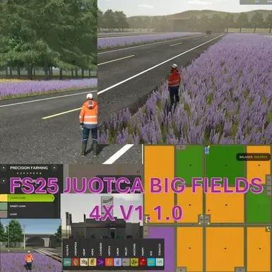 FS25 巨幅田地 4X V1.1