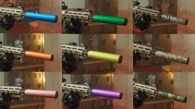SOCOM M338 消音器颜色与纹理包