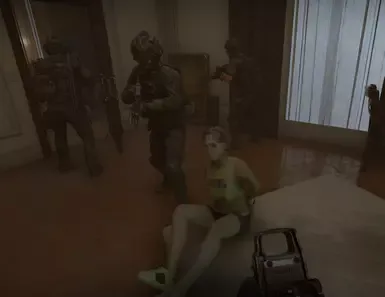 OD Green ACU 上衣和裤子供特警队友使用