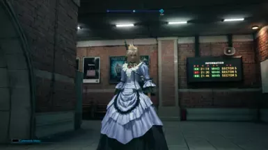 华丽礼服云