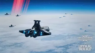 星球大战飞船(超级歼星舰与撤离穿梭机替换版)