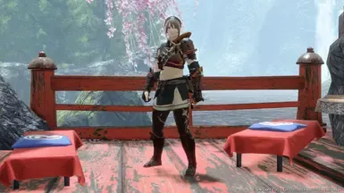 简单的村正服装